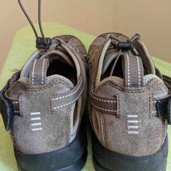 Men's Brown Lands' End Sandal Size 9D - Picture 5 of 6